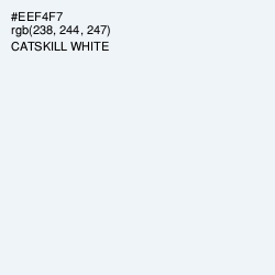 #EEF4F7 - Catskill White Color Image